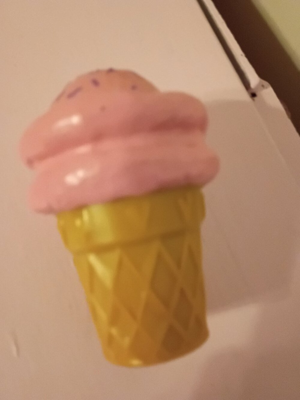 Baby Alive Replacement pink ice cream cone flipping